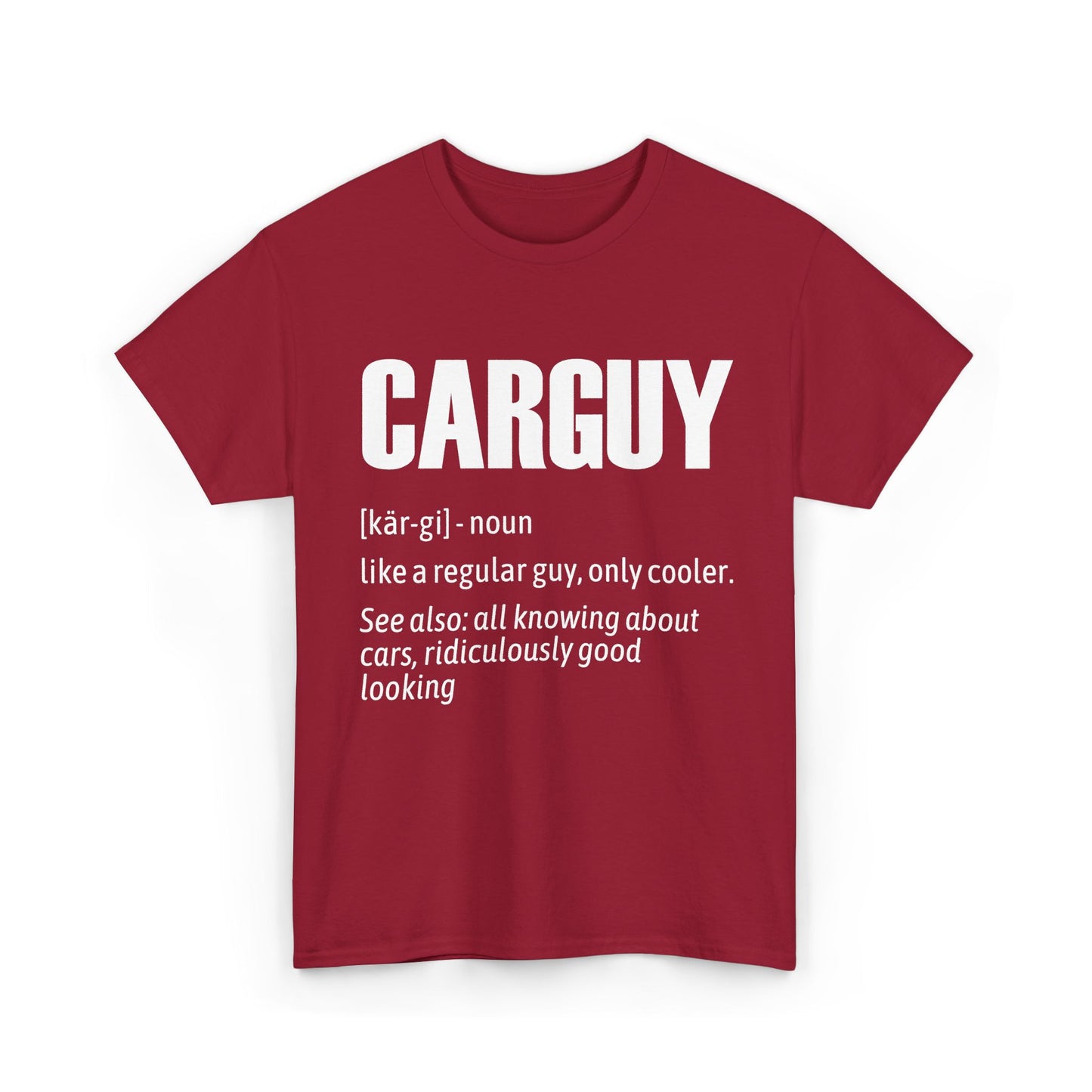 Car Guy Definition T-Shirt, Car Lovers Gifts, Car Racer Racing Funny Shirt