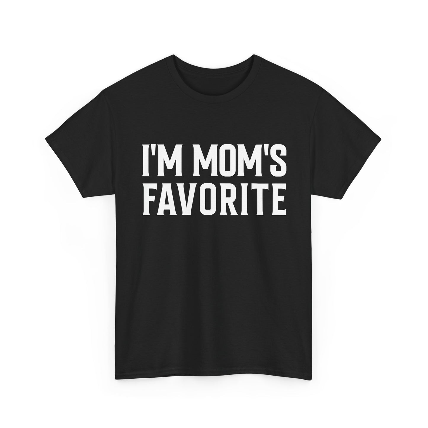 Mom T-Shirt, I'm Mom's Favorite, Funny Kid Saying Birthday Kids T-Shirt