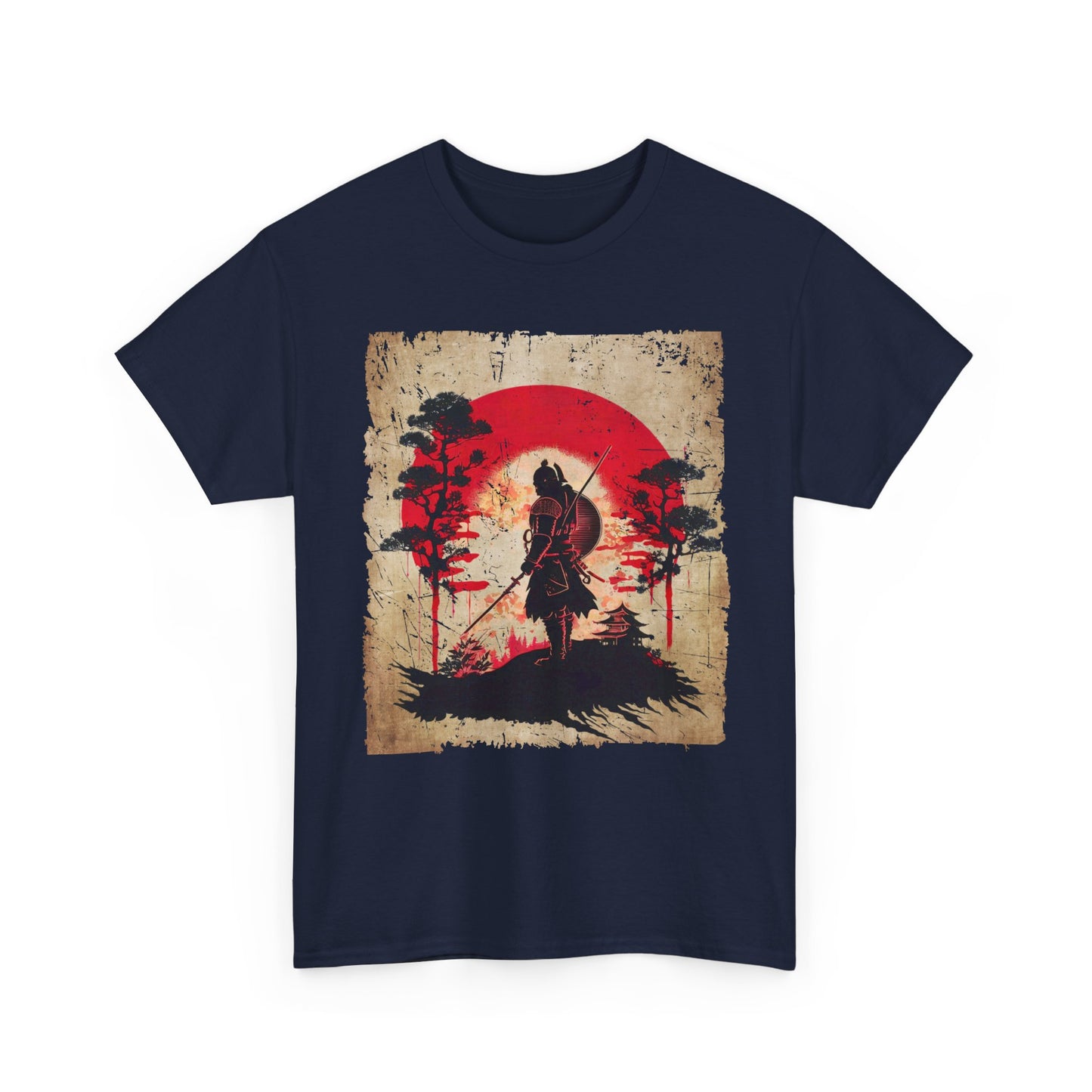 Japanese Samurai T-Shirt, Japanese Culture Lovers Gifts, Japanese Art Women Men Shirt