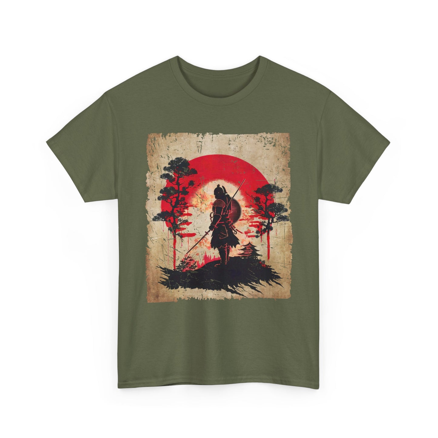 Japanese Samurai T-Shirt, Japanese Culture Lovers Gifts, Japanese Art Women Men Shirt