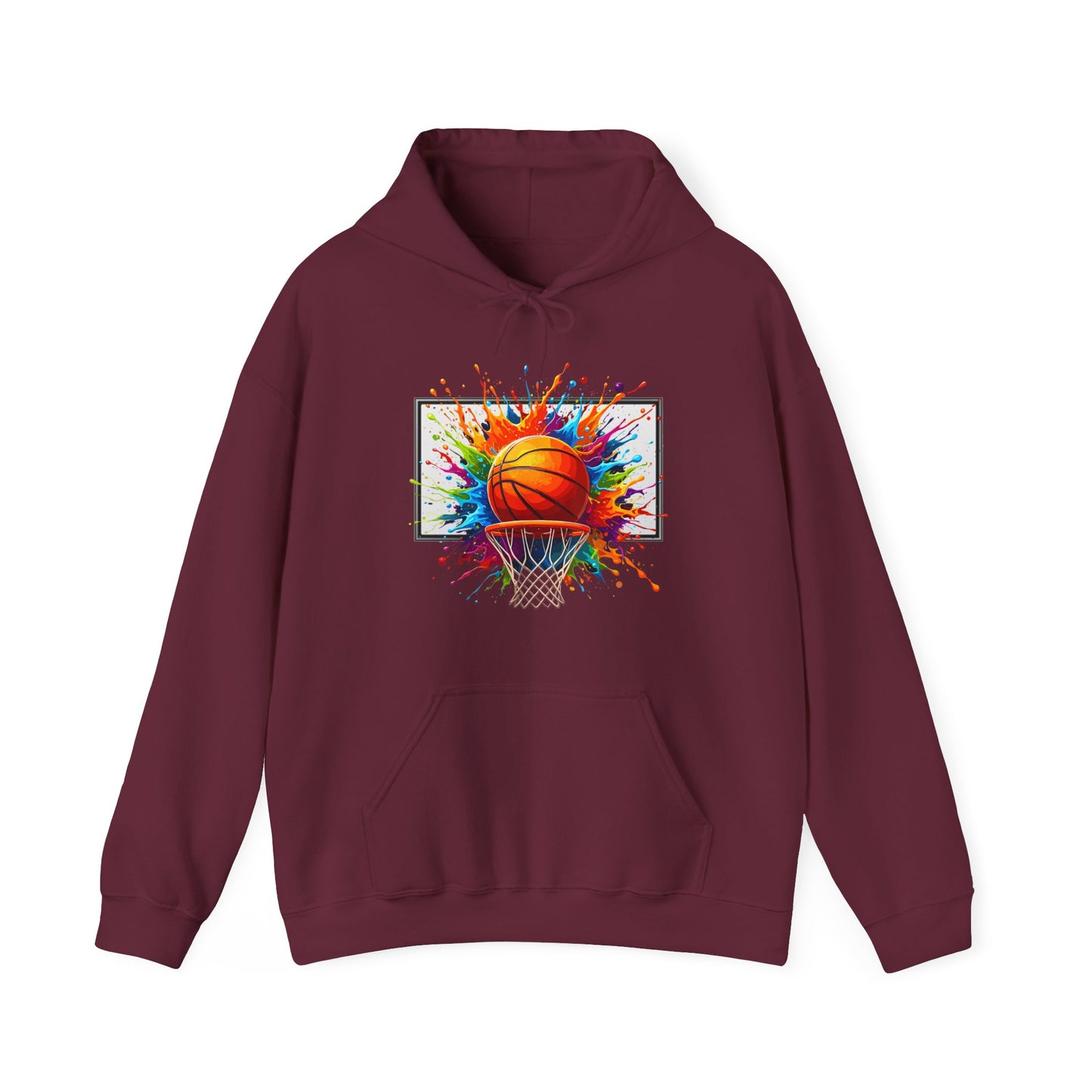 Basketball Hoodie, Basketball Player, Basketball Sports Lovers, Basketball Colorful Hoodie