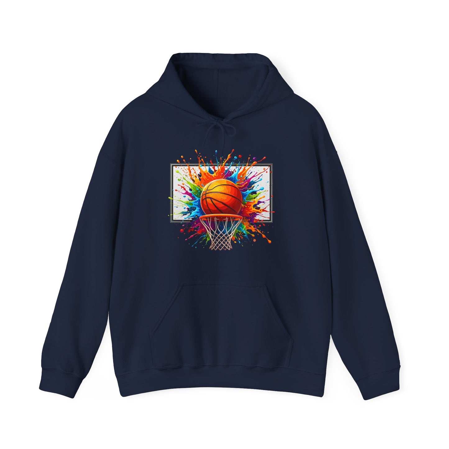 Basketball Hoodie, Basketball Player, Basketball Sports Lovers, Basketball Colorful Hoodie