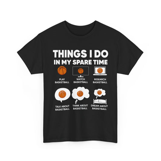 Basketball Shirt, Basketball Enthusiasts, Sports Lovers Basketball Player Funny T-Shirt