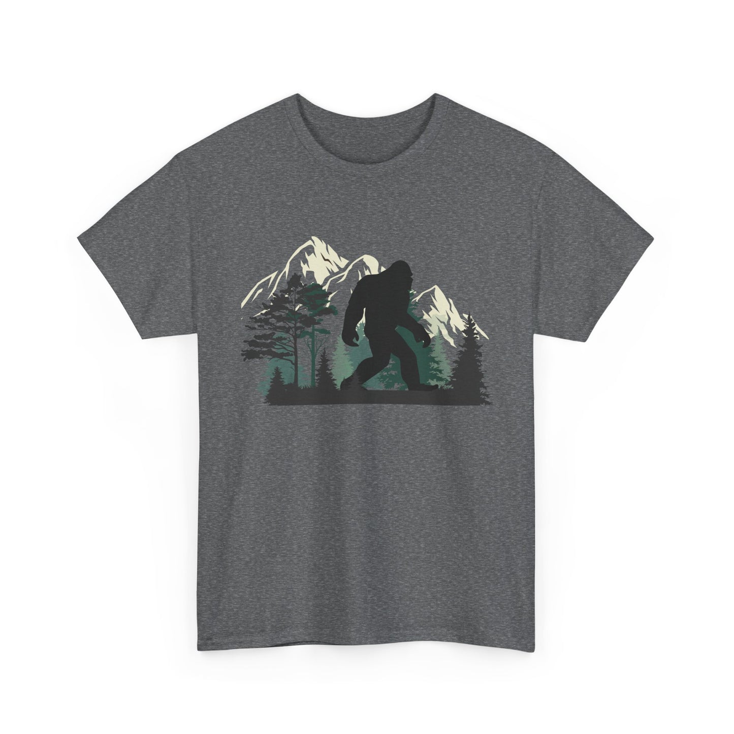 Bigfoot Forest Shirt, Mountain Bigfoot Lovers, Sasquatch Believers Women Men Gifts Shirt