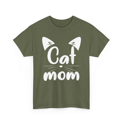 Cat Mom Shirt, Kitten Cat Lovers, Mother's Day Mommy Mama Gifts T-Shirt