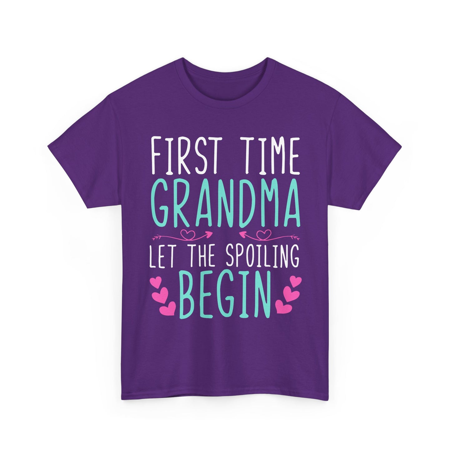 Grandma Shirt, First Time Grandma Let The Spoiling Begin Mother's Day T-Shirt