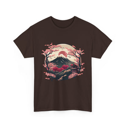 Japanese Art Shirt, Cherry Blossoms, Japanese Culture Lovers Women Men T-Shirt