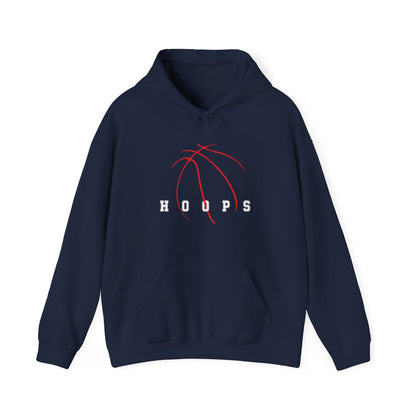 Hoops Basketball Hoodie, Basketball Player, Sports Basketball Fans Women Men Hoodie