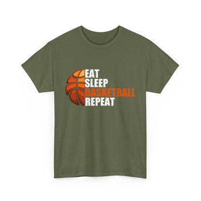 Basketball Shirt, Eat Sleep Basketball Repeat, Basketball Player Women Men T-Shirt