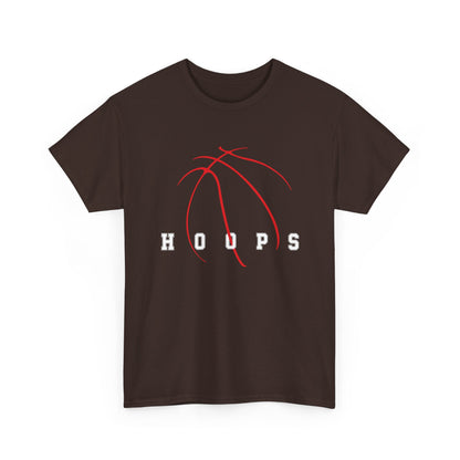 Hoops Basketball Shirt, Basketball Player, Sports Basketball Fans Women Men T-Shirt