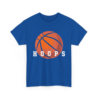 Hoops Basketball T-Shirt, Sports Lovers Basketball Fans, Basketball Player T-Shirt