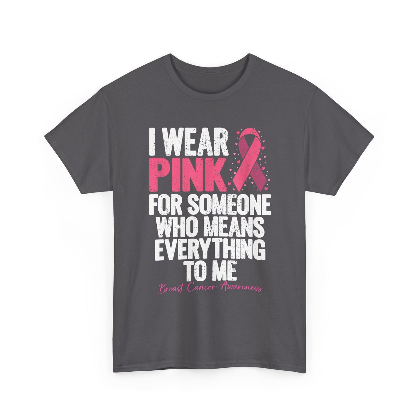 Breast Cancer Awareness T-Shirt, I Wear Pink Ribbon, Breast Cancer Warriors Women Shirt