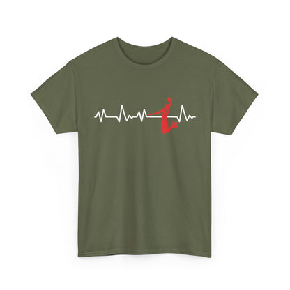 Basketball Heartbeat Shirt, Sports Basketball Lovers, Basketball Players Gifts T-Shirt