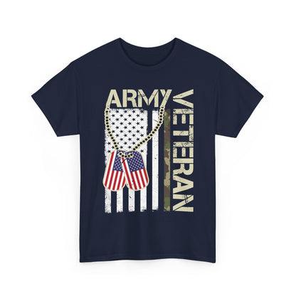 Veteran American Flag T-Shirt, Veteran's Day Independence Day Men Dad Shirt