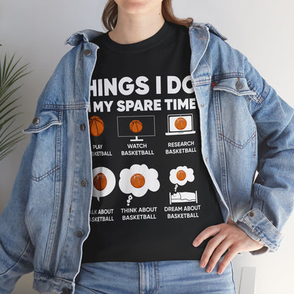 Basketball Shirt, Basketball Enthusiasts, Sports Lovers Basketball Player Funny T-Shirt