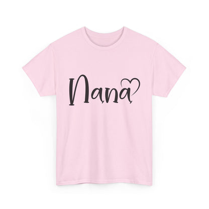 Nana Shirt, Grandmother Heart, Granny Mother's Day Women Gifts Shirt