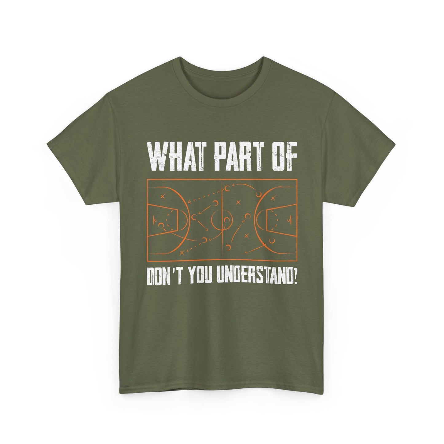 Basketball Funny T-Shirt, What Part Of Basketball Don't You Understand Player T-Shirt
