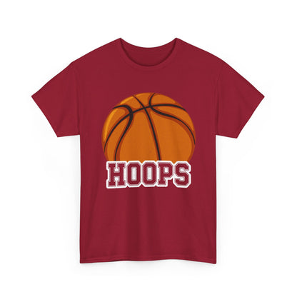 Hoops Basketball Shirt, Basketball Lovers Sport, Basketball Player Women Men T-shirt