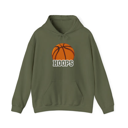 Hoops Basketball Hoodie, Basketball Lovers Sport, Basketball Player Women Men Hoodie