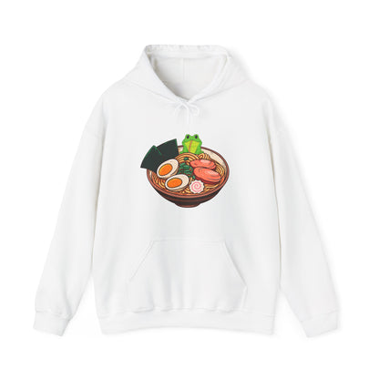 Kawaii Frog Shirt, Kawaii Frog Eating Ramen, Japanese Food Lovers Women Men T-Shirt