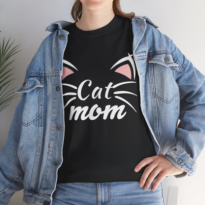 Cat Mom Shirt, Cats Owner Mother's Day, Cats Lovers Women Mom T-Shirt