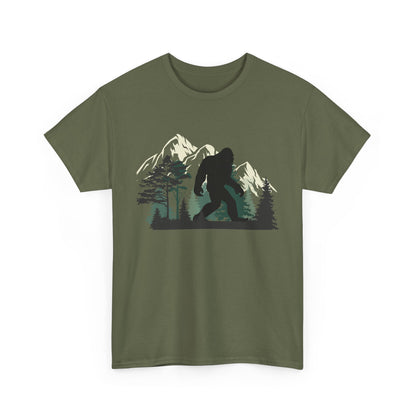 Bigfoot Forest Shirt, Mountain Bigfoot Lovers, Sasquatch Believers Women Men Gifts Shirt