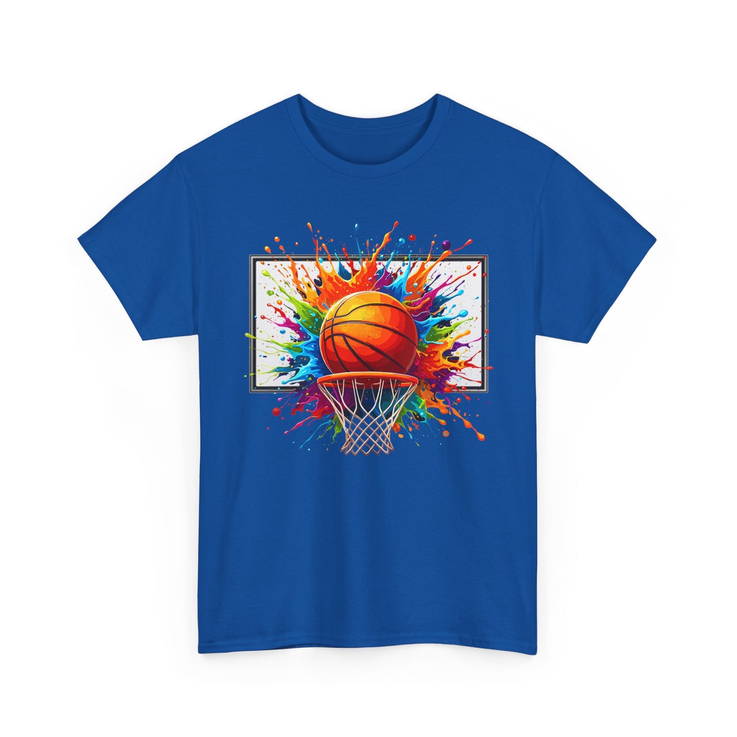 Basketball T-Shirt, Basketball Player, Basketball Sports Lovers, Basketball Colorful Shirt