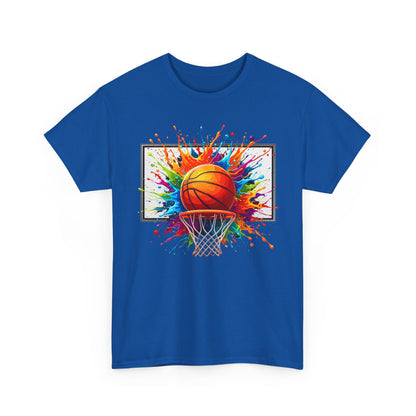 Basketball T-Shirt, Basketball Player, Basketball Sports Lovers, Basketball Colorful Shirt