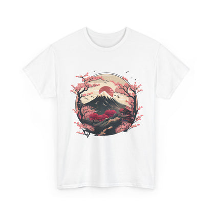 Japanese Art Shirt, Cherry Blossoms, Japanese Culture Lovers Women Men T-Shirt