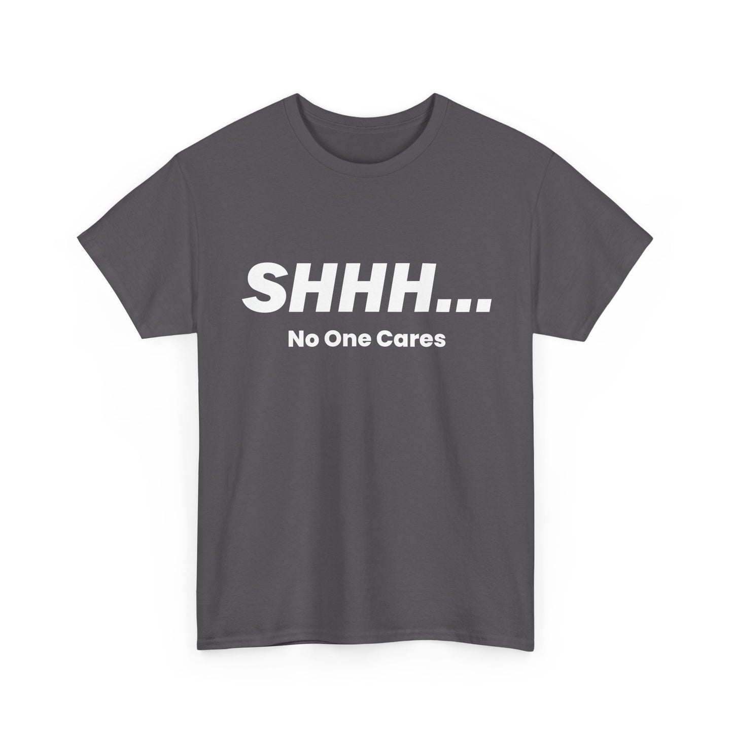 Car Gut Shirt, Cars Owner, Car Racing Lovers Gifts, Shhh No One Cares T-Shirt