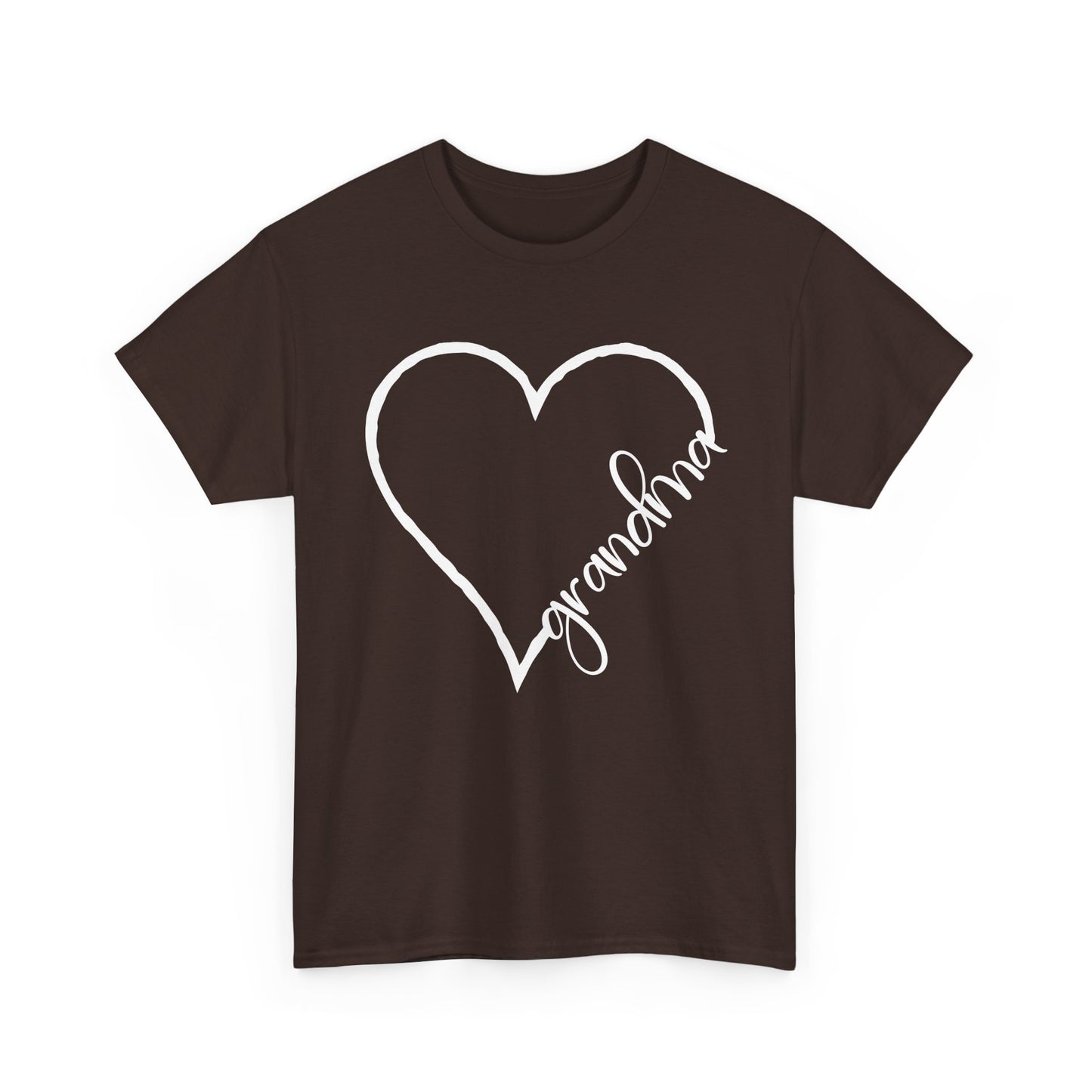 Grandma Shirt, Heart Grandmother, Gigi Mother's Day Granny Gifts T-Shirt