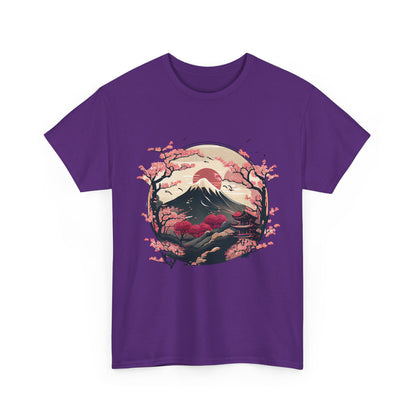 Japanese Art Shirt, Cherry Blossoms, Japanese Culture Lovers Women Men T-Shirt