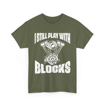 Car Guy Shirt, I Still Play With Blocks, Cars Lovers Gifts Car Racing Funny Shirt