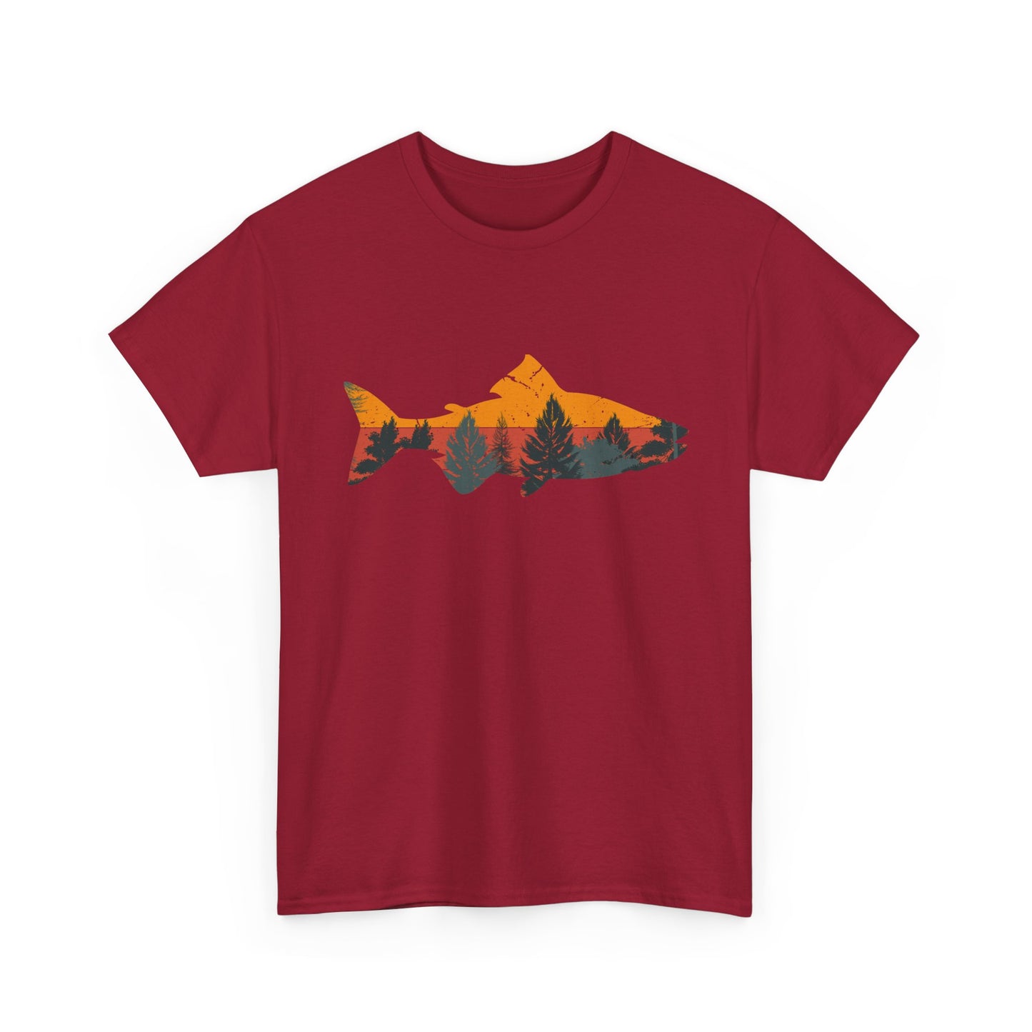 Fishing Shirt, Fisherman Fishing Season Lovers Gifts, Nature Outdoor Fish T-Shirt
