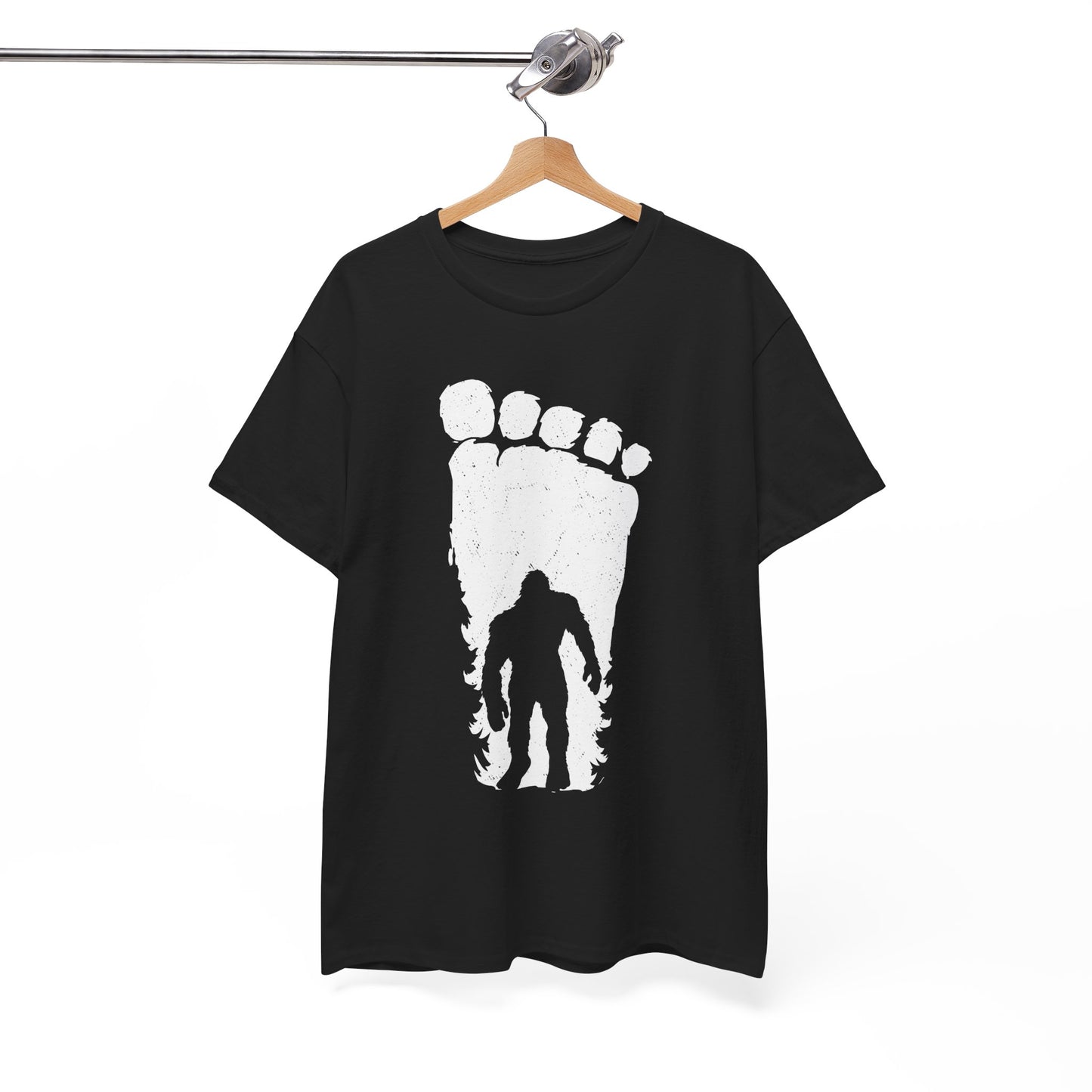 Bigfoot Shirt, Bigfoot Footprint, Sasquatch Lovers Gifts, Bigfoot Believers T-Shirt