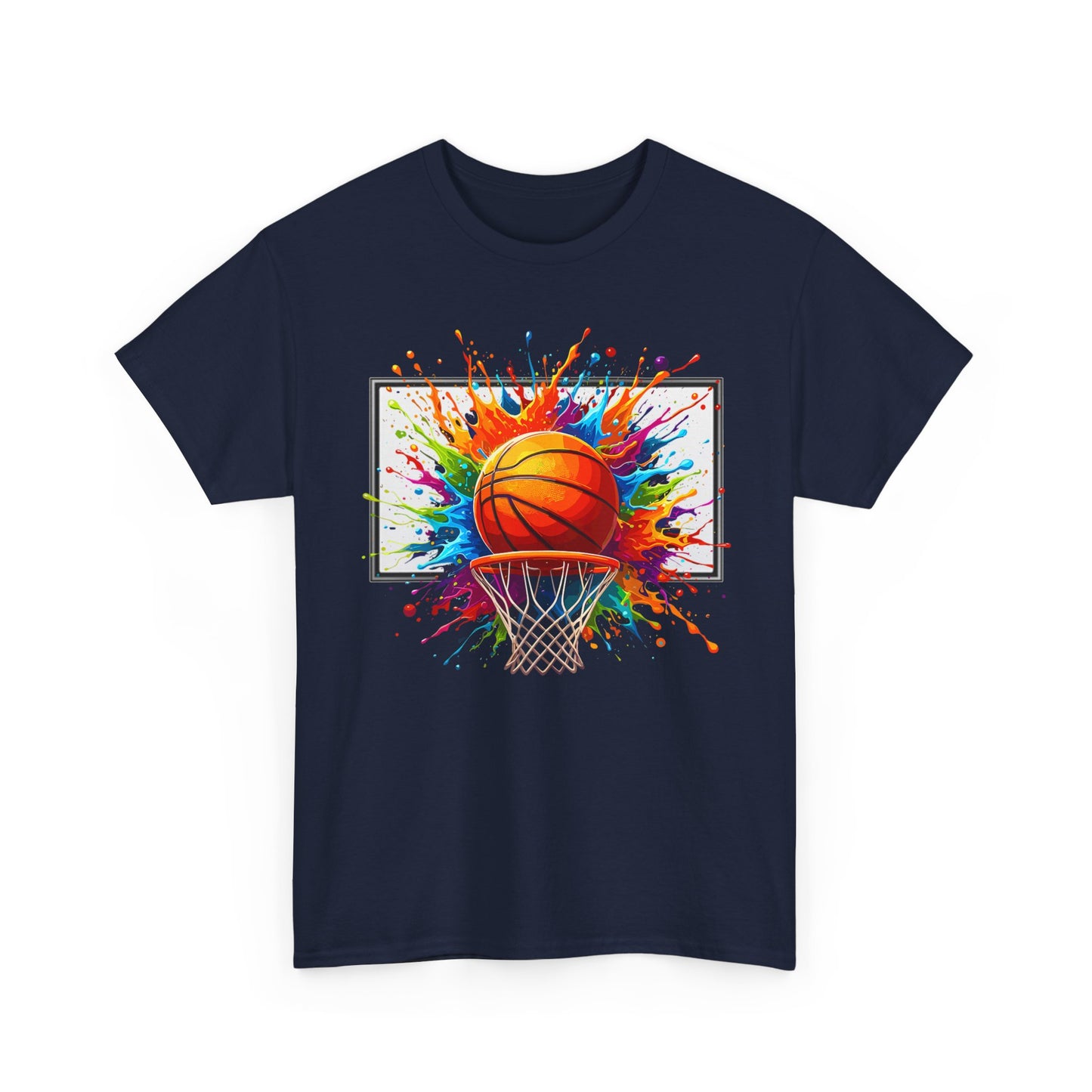 Basketball T-Shirt, Basketball Player, Basketball Sports Lovers, Basketball Colorful Shirt