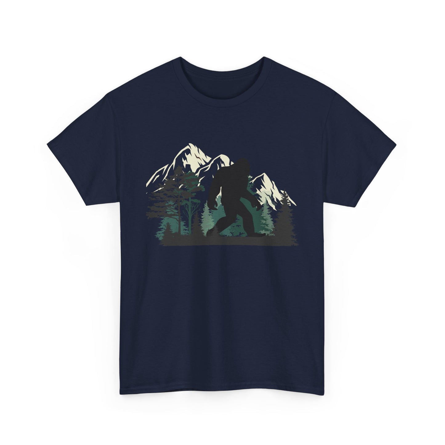 Bigfoot Forest Shirt, Mountain Bigfoot Lovers, Sasquatch Believers Women Men Gifts Shirt