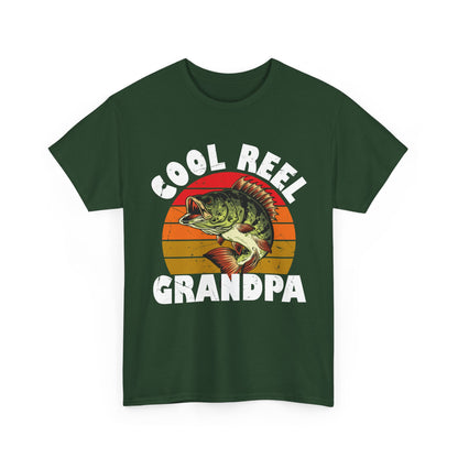 Fishing Shirt, Cool Reel Grandpa, Fisherman Grandpa, Fishing Season Lovers Gift Shirt