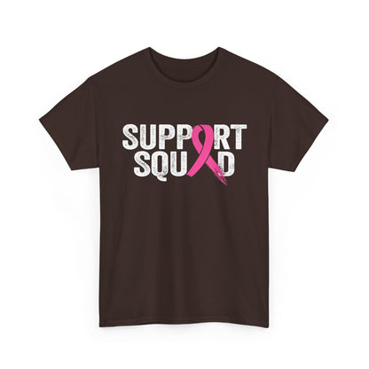 Breast Cancer Awareness T-Shirt, Support Squad, Breast Cancer Pink Ribbon Shirt