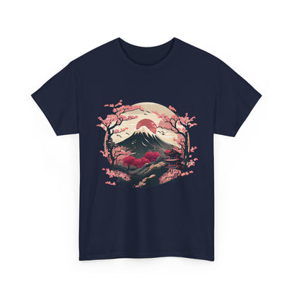 Japanese Art Shirt, Cherry Blossoms, Japanese Culture Lovers Women Men T-Shirt