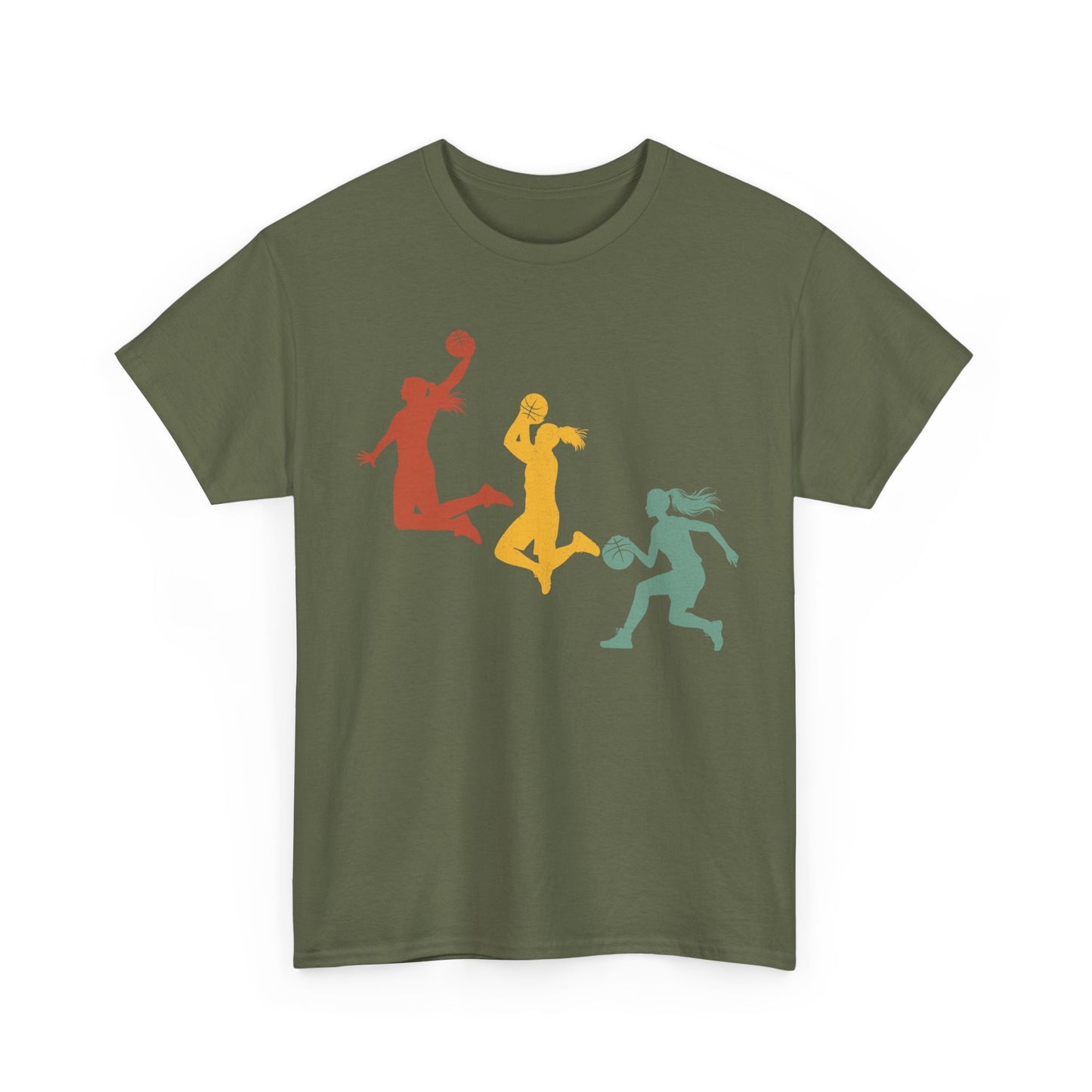 Basketball Girl T-Shirt, Basketball Sports Lovers, Basketball Player Women Girls T-Shirt