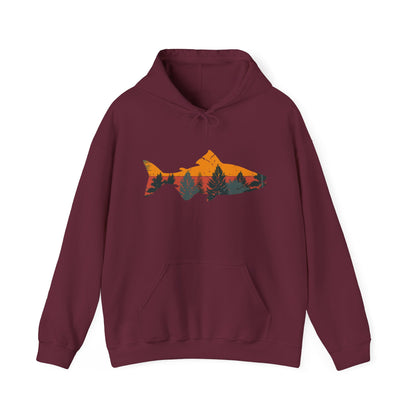Fishing Hoodie, Fisherman Fishing Season Lovers Gifts, Nature Outdoor Fish Hoodie