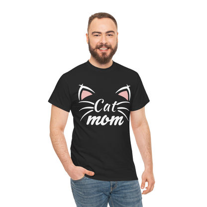Cat Mom Shirt, Cats Owner Mother's Day, Cats Lovers Women Mom T-Shirt