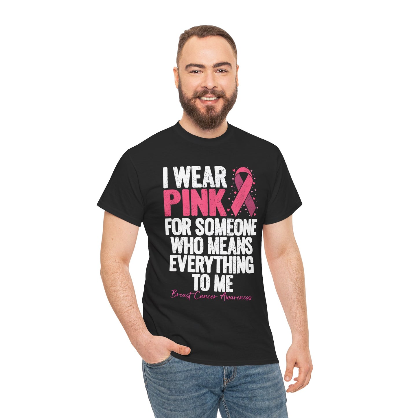 Breast Cancer Awareness T-Shirt, I Wear Pink Ribbon, Breast Cancer Warriors Women Shirt