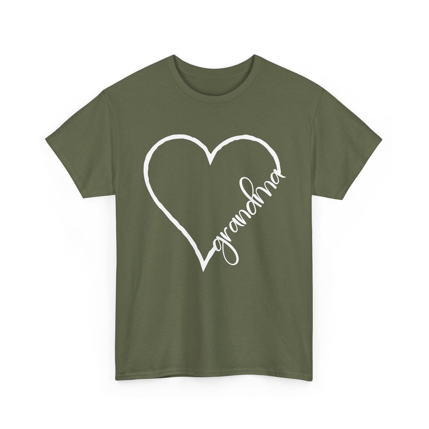 Grandma Shirt, Heart Grandmother, Gigi Mother's Day Granny Gifts T-Shirt