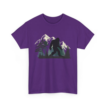 Bigfoot Forest Shirt, Mountain Bigfoot Lovers, Sasquatch Believers Women Men Gifts Shirt