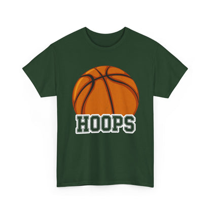 Hoops Basketball Shirt, Basketball Lovers Sport, Basketball Player Women Men T-shirt