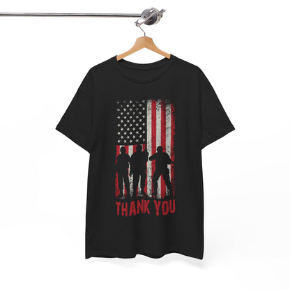 Veteran Shirt, Thank You, Veterans American Flag Patriotic T-Shirt