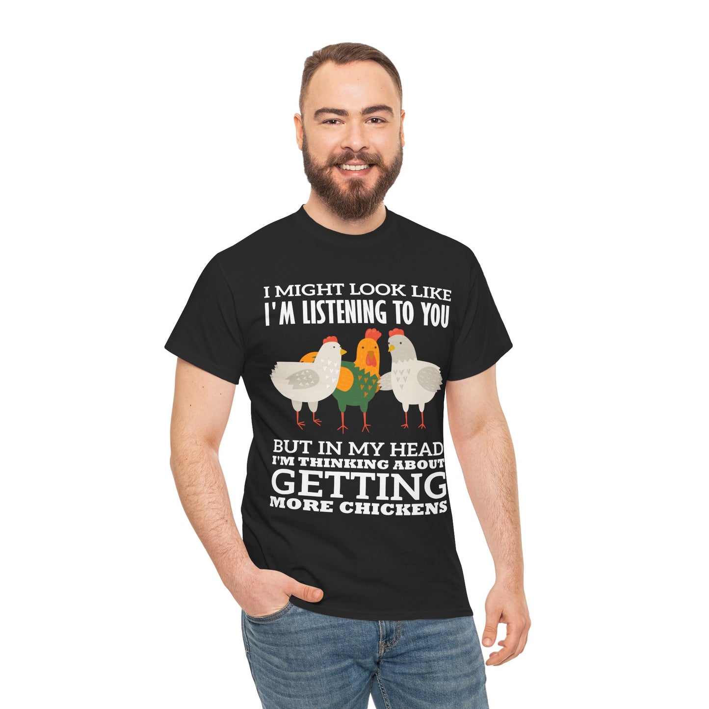 Farmer Shirt, I Am Thinking About Getting More Chickens, Farming Lovers Gifts Funny Shirt