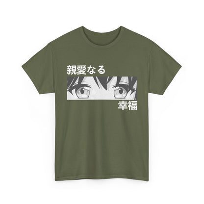 Anime Girl Shirt, Girl Eyes, Japanese Culture Manga Lovers Women Girls T-Shirt